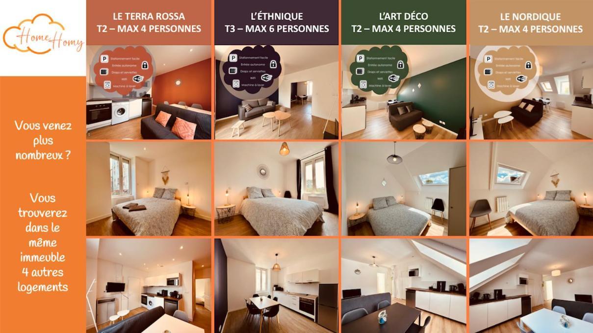 L'Oasis - Home Homy Carhaix-Plouguer Eksteriør bilde